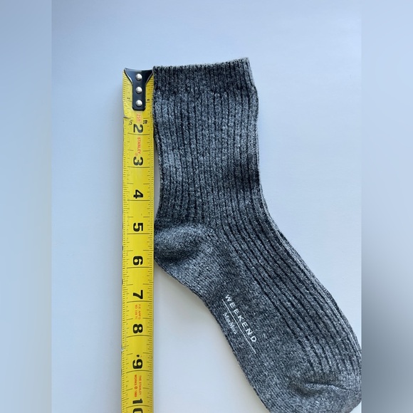 MaxMara Ribbed Women's Wool Socks - Picture 2 of 4